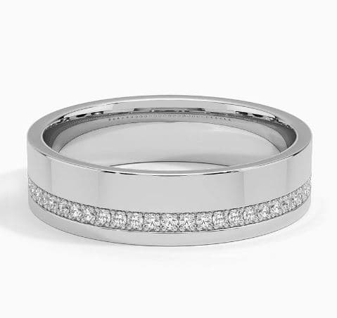 Austin Diamond 5.5mm Wedding Ring (1/5 ct. tw.)