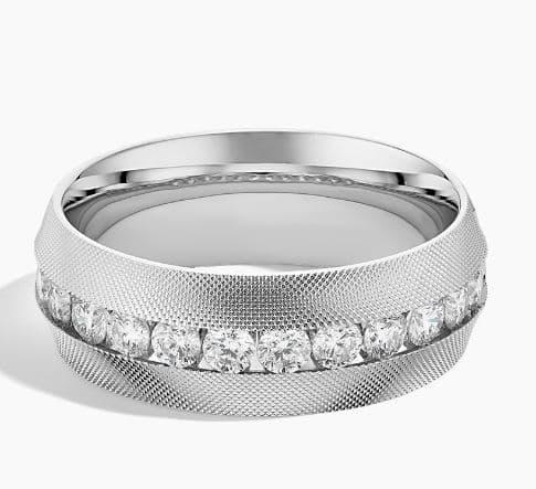 Maverick Diamond 8mm Wedding Ring (1 ct. tw.)