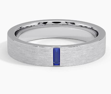 Apollo Sapphire 4.5mm Wedding Ring