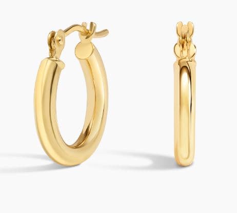 2mm Huggie Perfect Hoop Earrings