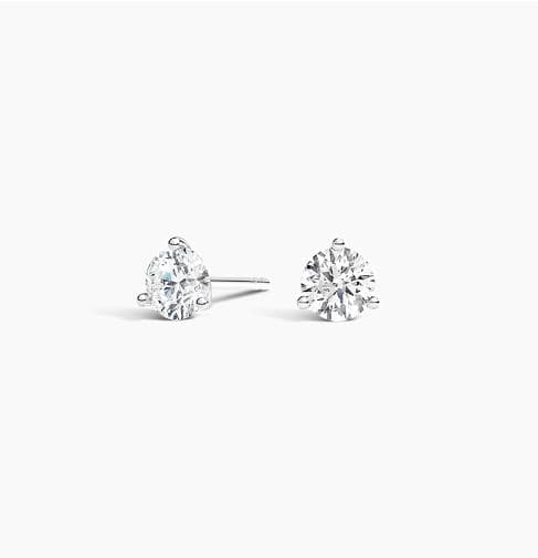 Perfect Martini Diamond Stud Earrings (1/2 ct. tw.)