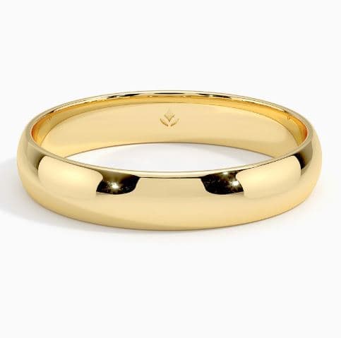 Slim Profile 4mm Wedding Ring