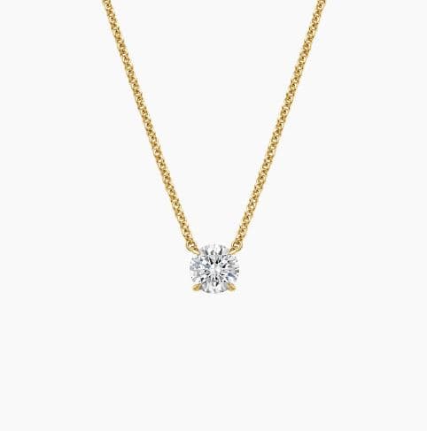 Perfect Solitaire Lab Diamond Pendant (1/2 ct. tw.)