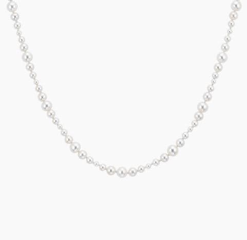Graduated Cultured Pearl 16 in. Necklace
