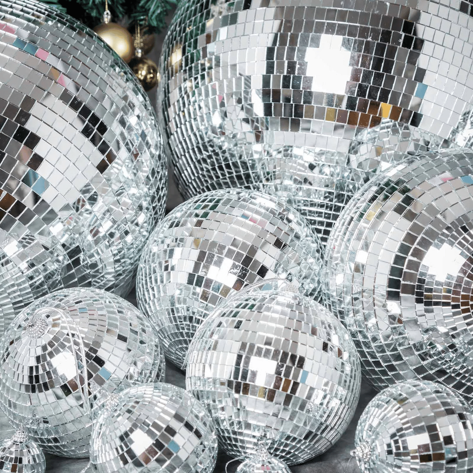 Disco Balls Vintage Retro Decor