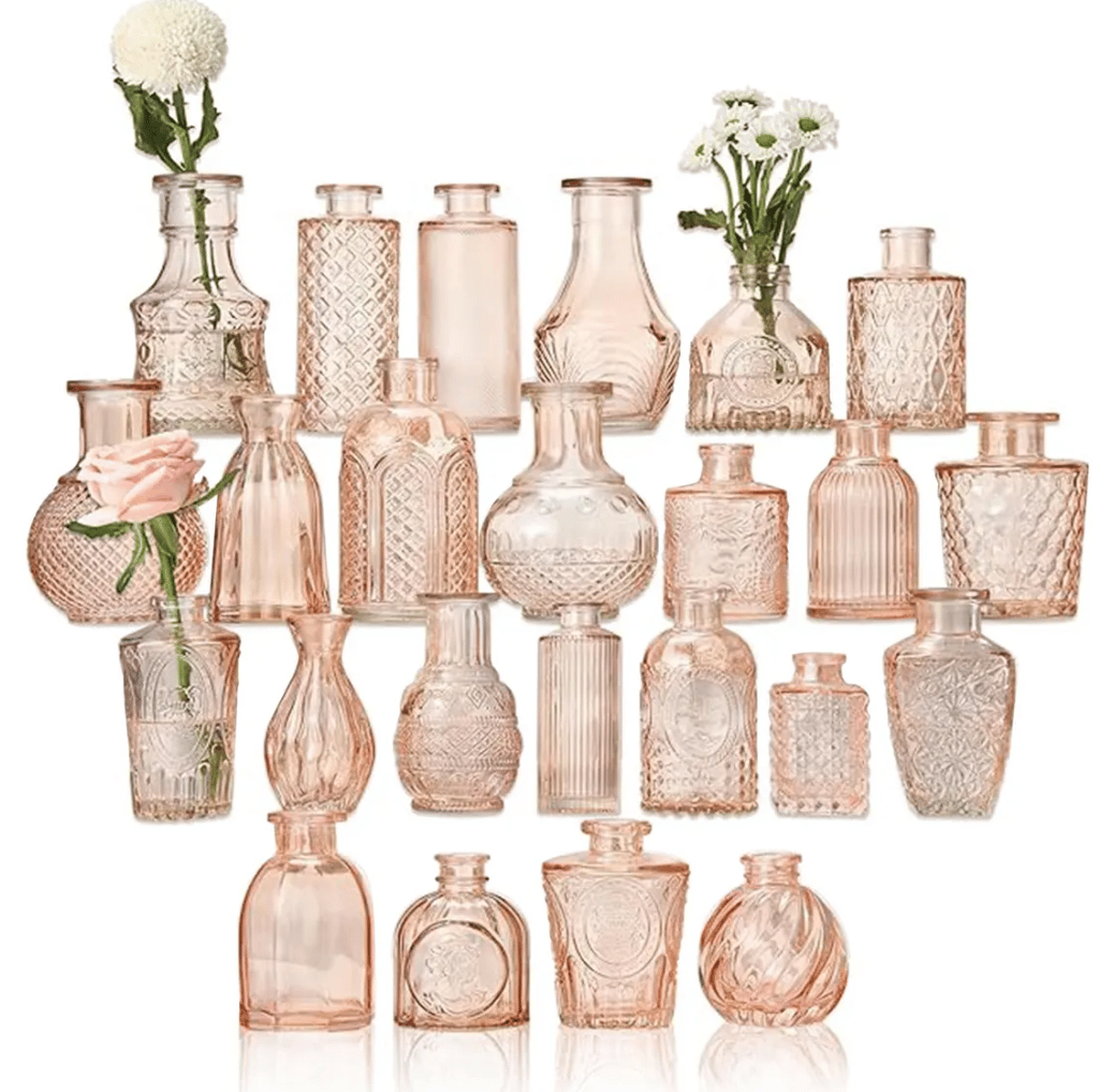 Wedding Table Centerpiece Flower Favor Bug Vase Set