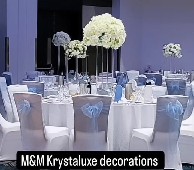 M&M Krystaluxe decorations portfolio 2