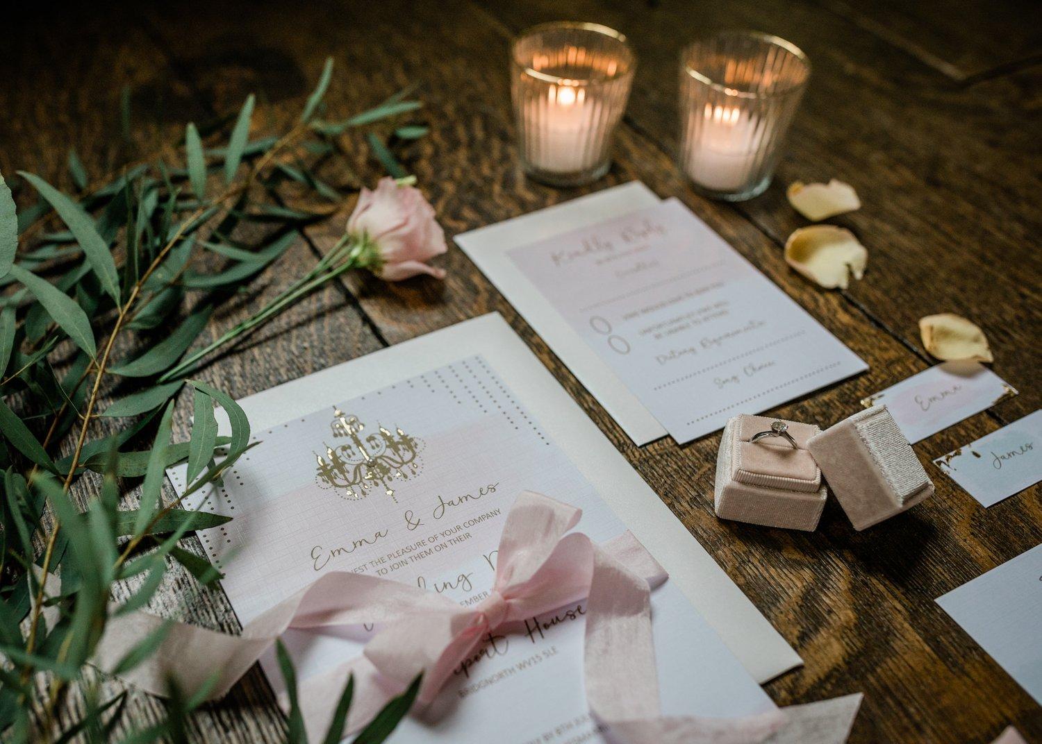 Evelyn & Elliot Wedding Stationery portfolio 2