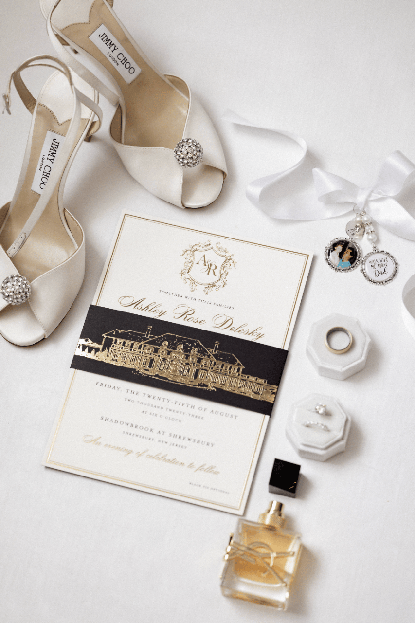 A Glamorous Summer Wedding at Shadowbrook at Shrewsbury photo 2