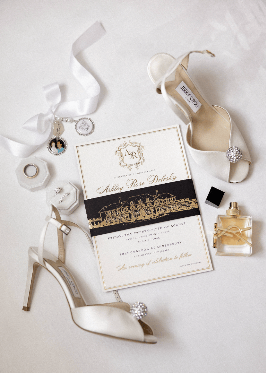A Glamorous Summer Wedding at Shadowbrook at Shrewsbury photo 3