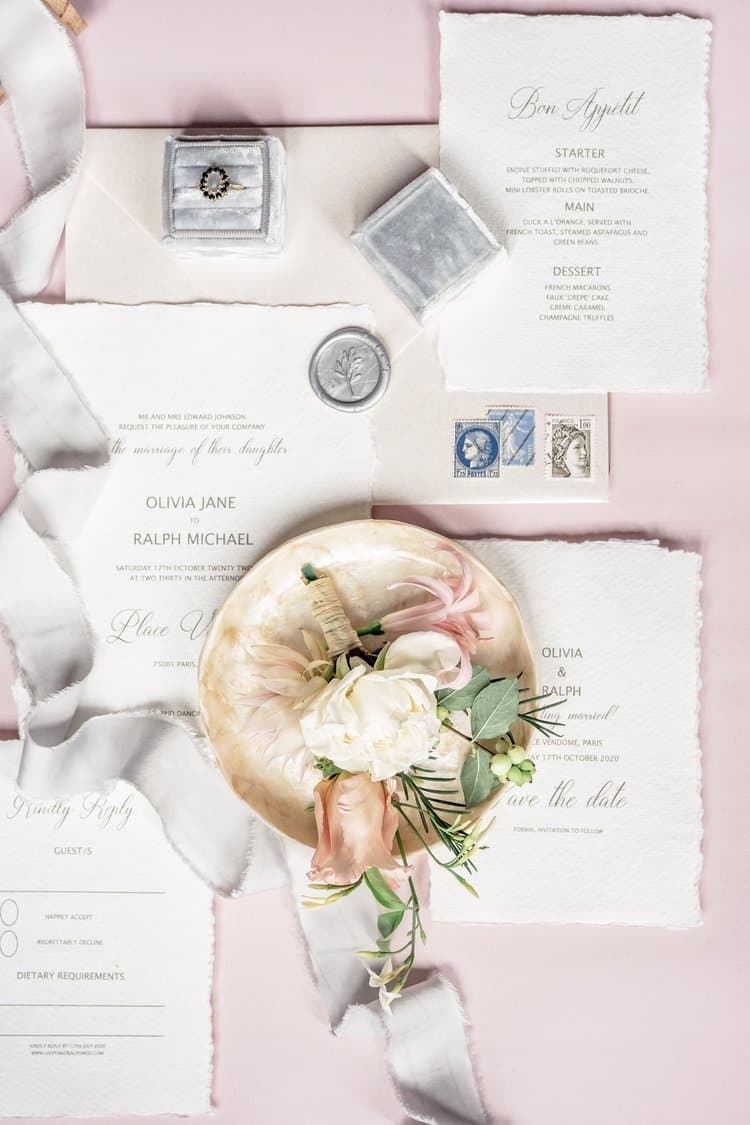 Evelyn & Elliot Wedding Stationery portfolio 4