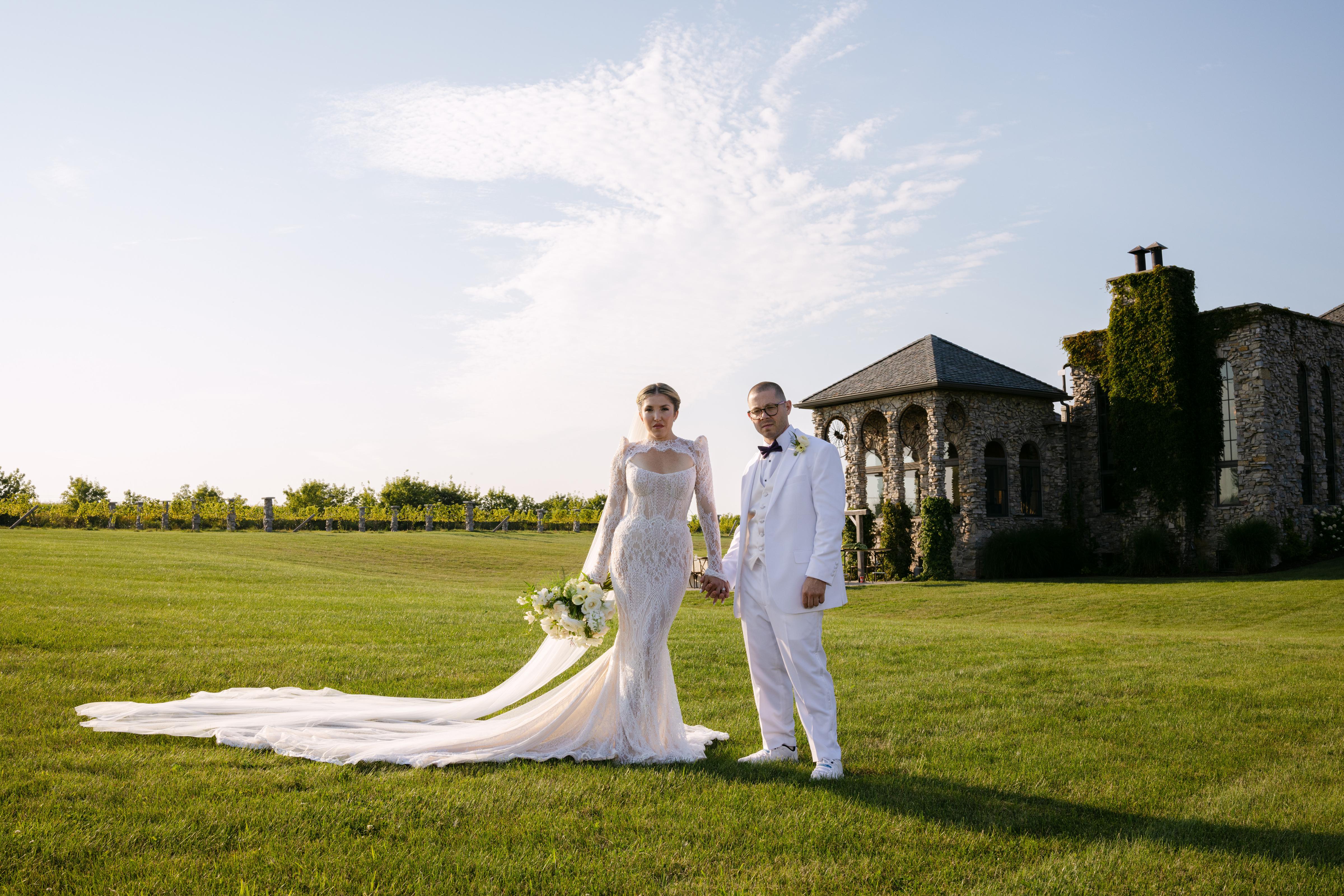 A Romantic Fall Wedding at The Castle Vineyard