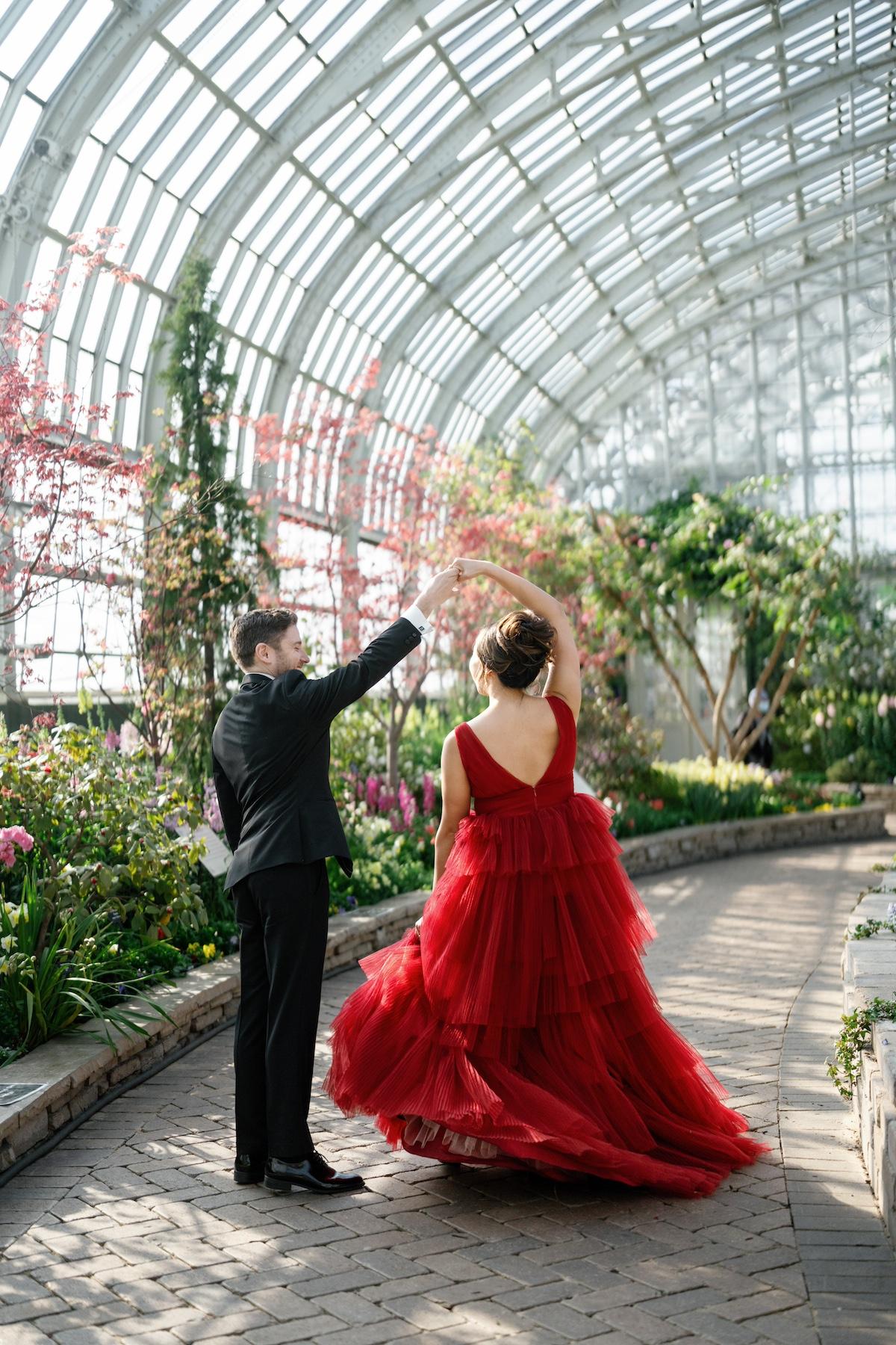 Engagement / A bridal gown designer's stunning engagement session 32