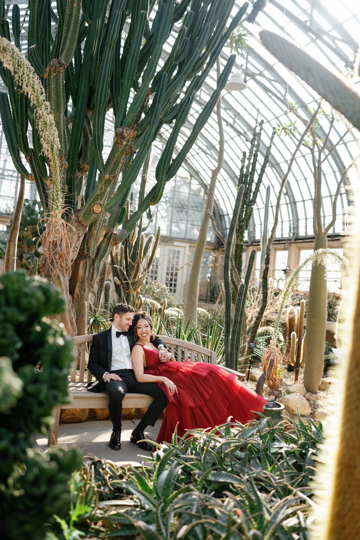 Engagement / A bridal gown designer's stunning engagement session 33