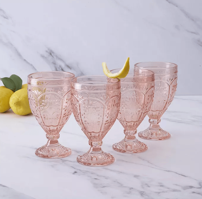 Trestle 12oz Goblet Glasses 4-Piece Set