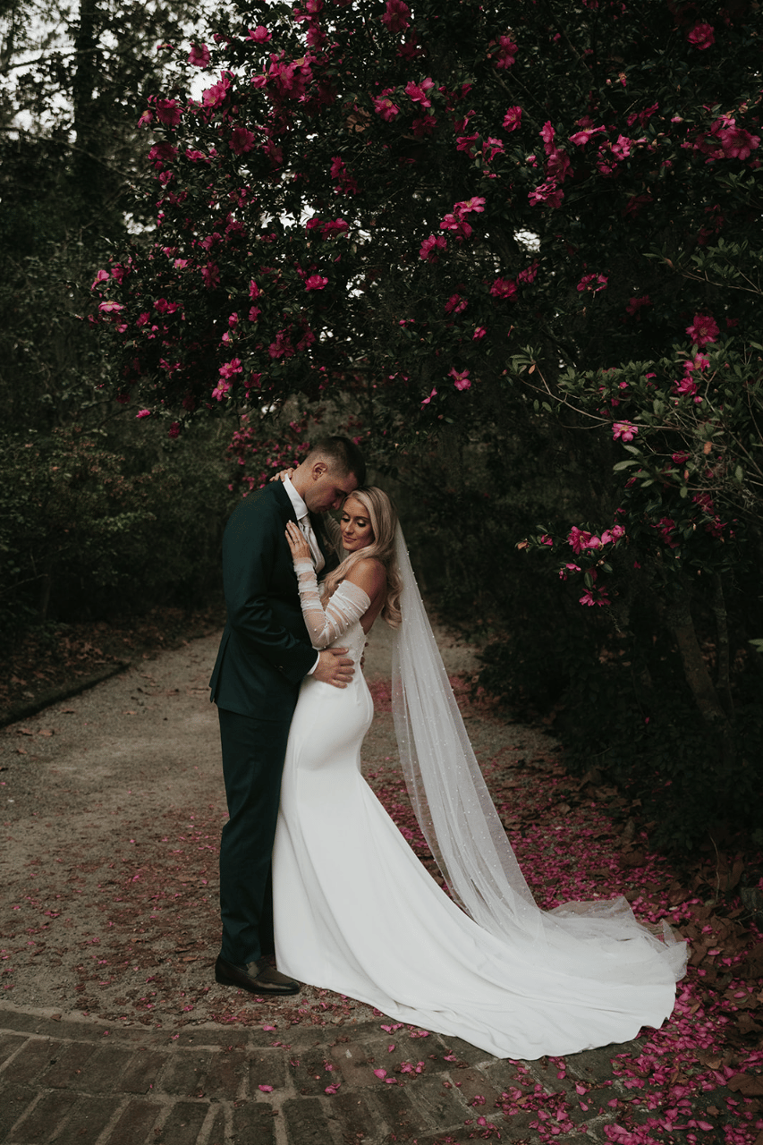 A Romantic Winter Wedding at Magnolia Plantation and Gardens