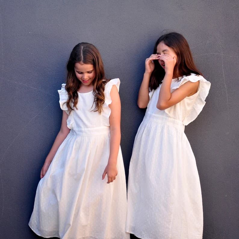 Cream Cotton Dress