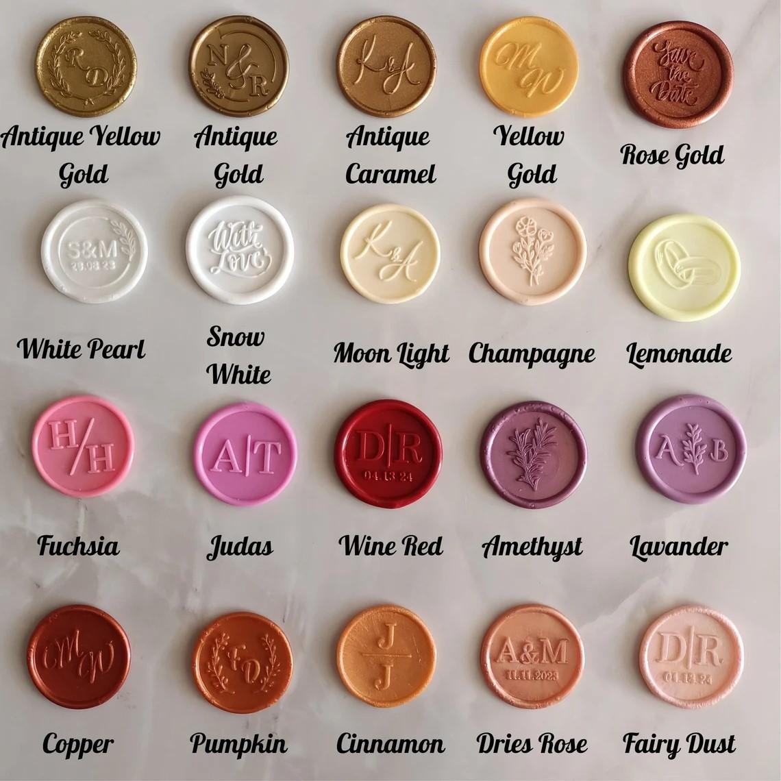Custom Wax Seal Sticker