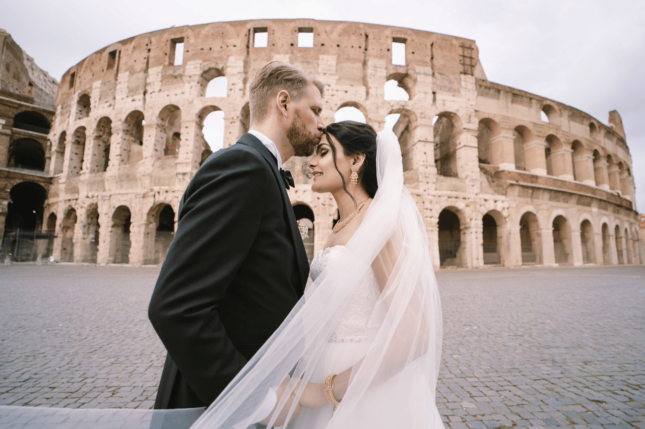 A Non-Traditional Spring Elopement in Rome, Italy photo 1