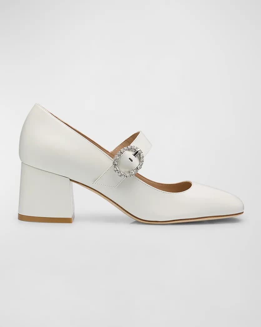 Sloane Calfskin Mary Jane Pumps