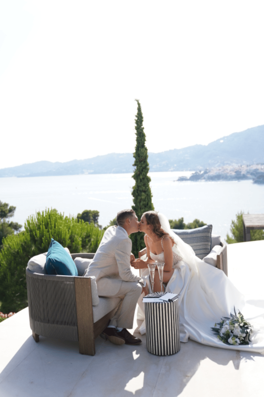 A Modern Summer Wedding in Greece photo 4