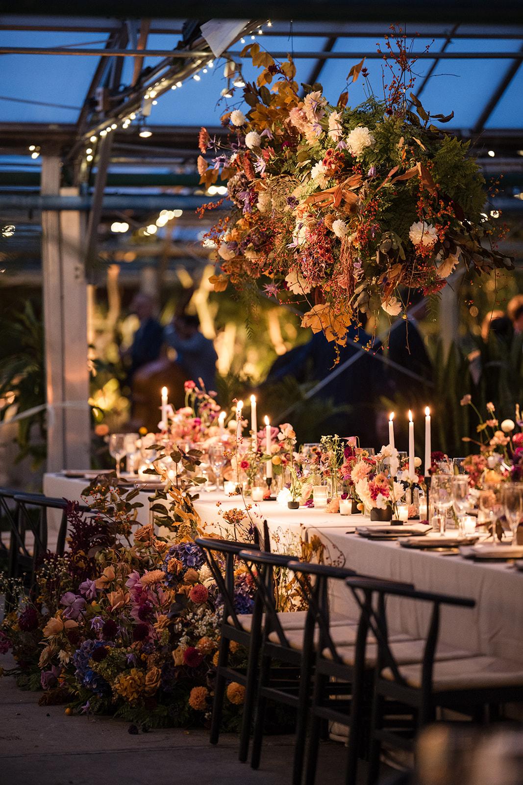 A Modern Fall Wedding at the Fairmount Park Horticulture Center