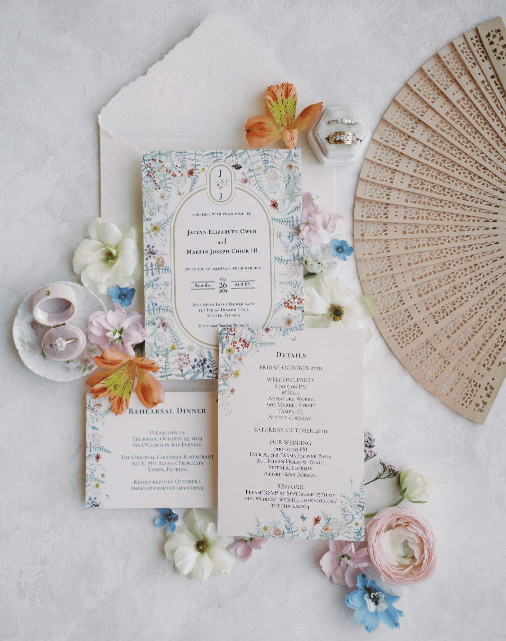 A Whimsical Fall Wedding at Ever After Farms Flower Barn