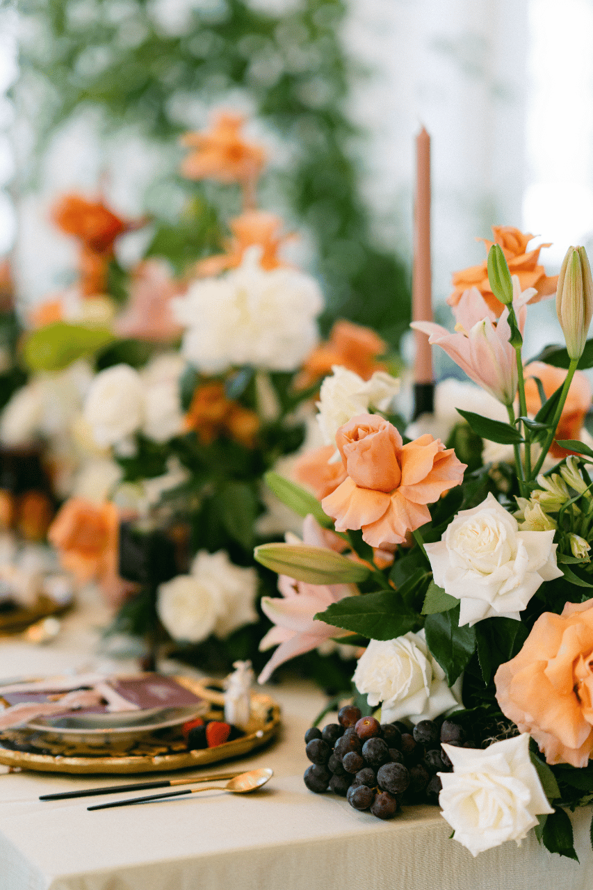 A Glamorous Spring Wedding Shoot at Oxbow Estate photo 2
