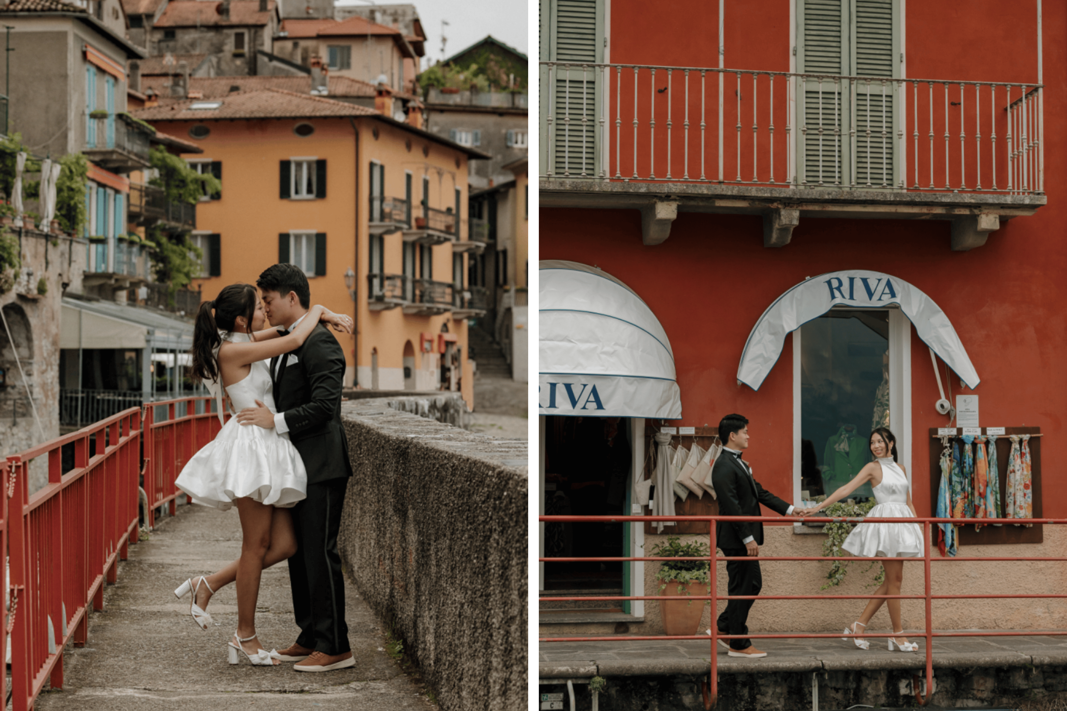 Photo by Maiwahine Creations, Featured in A Romantic Spring Engagement Shoot in Lake Como