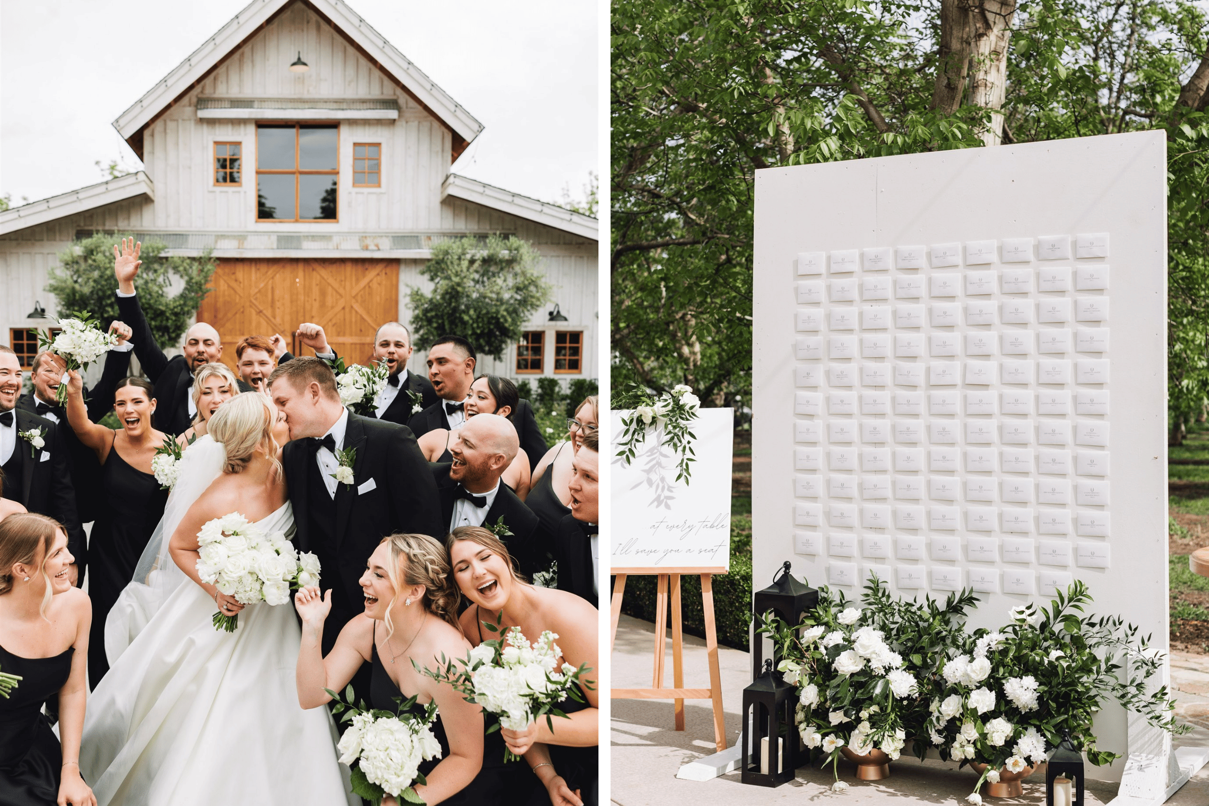 Photo by Ashley Carlascio, Featured in A Rustic Spring Wedding at The Barn at Pheasant Trail Ranch