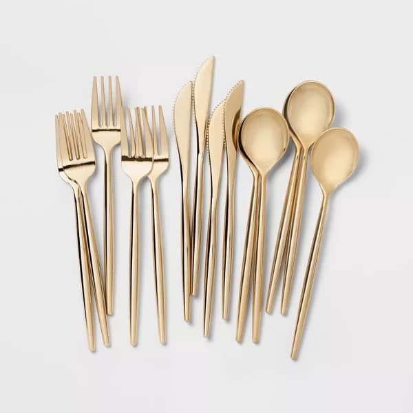 30ct Cutlery Set Gold
