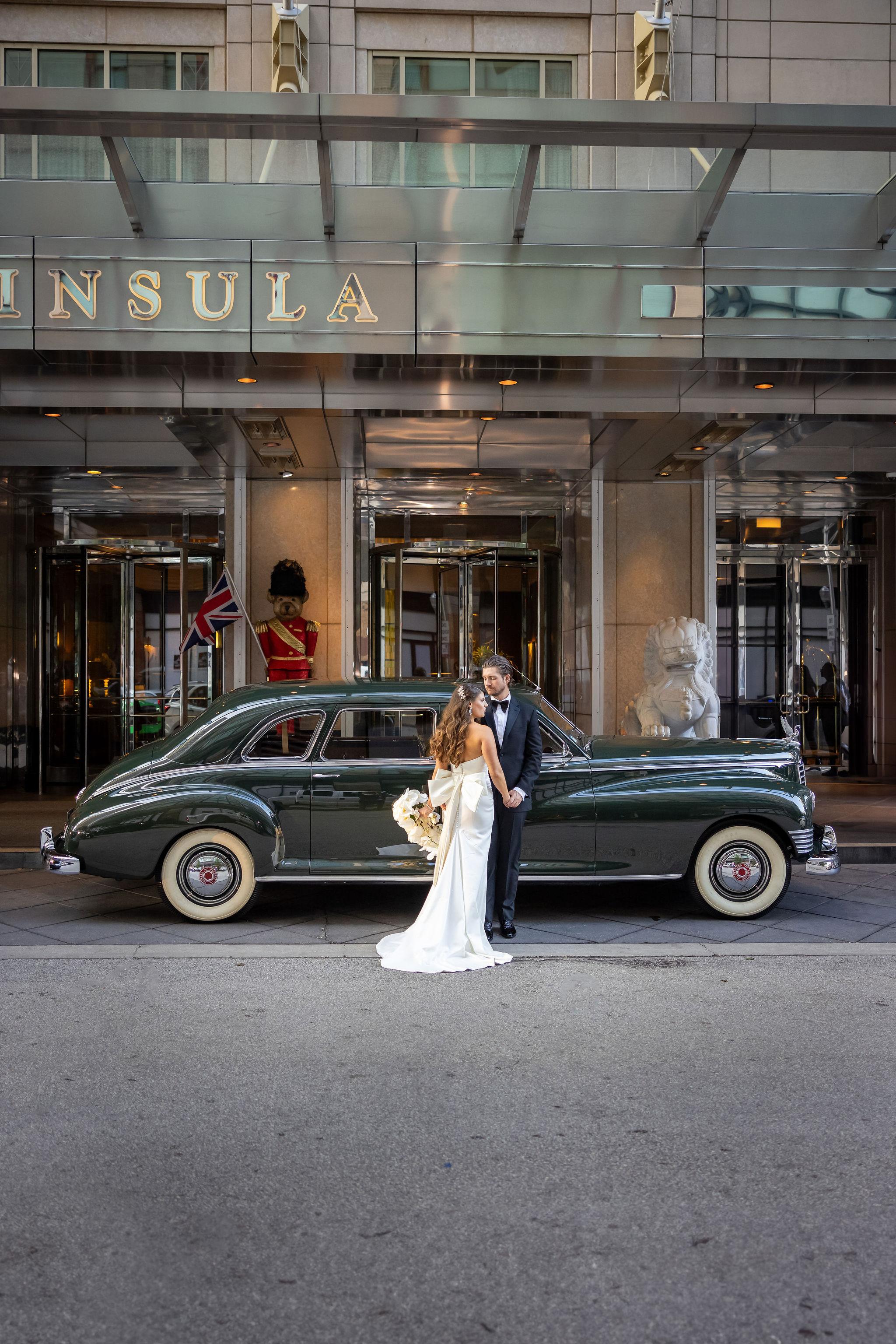 A Classic Fall Wedding at the Peninsula Chicago 60