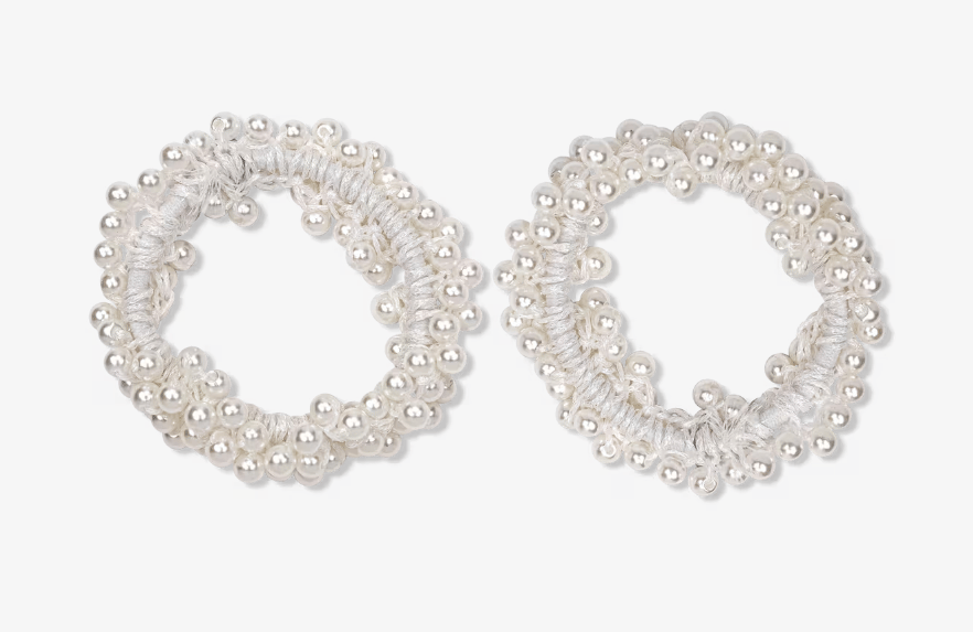 Elite Faux Pearl Ponytailers