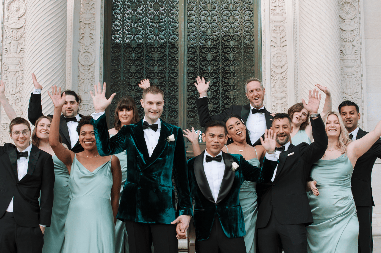 A Glamorous Fall Wedding at Flood Mansion photo 3