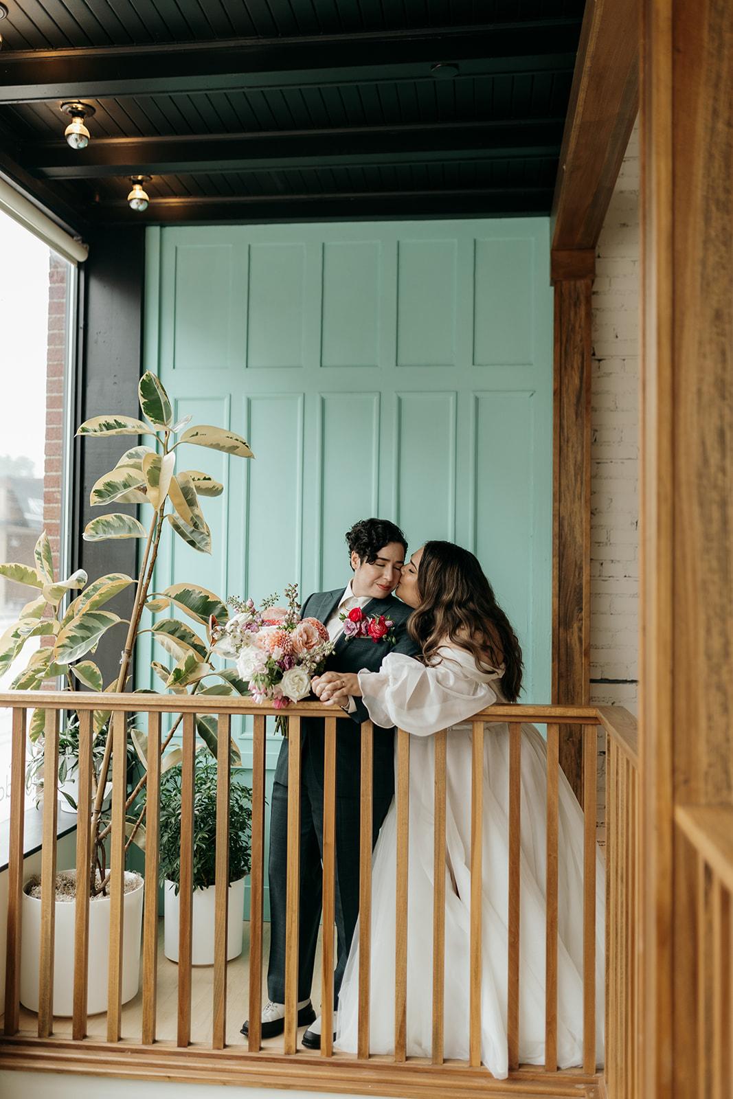 A Modern Fall Wedding at the Gordon Green photo 5