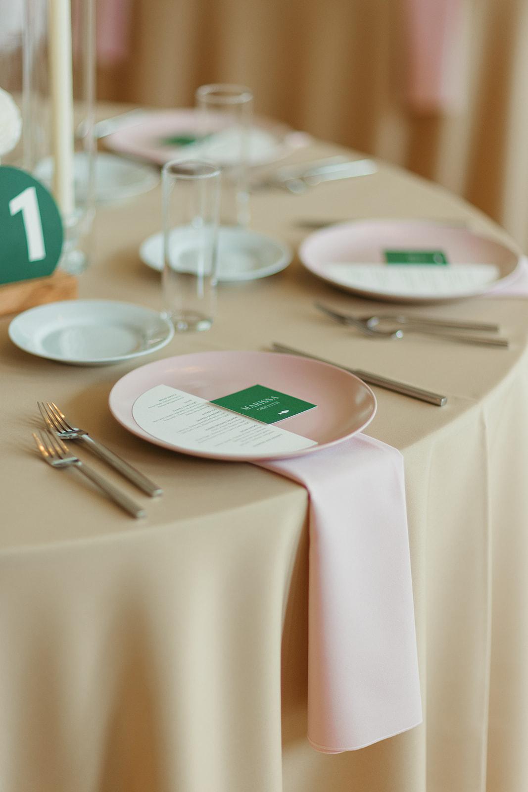 A Modern Fall Wedding at the Gordon Green