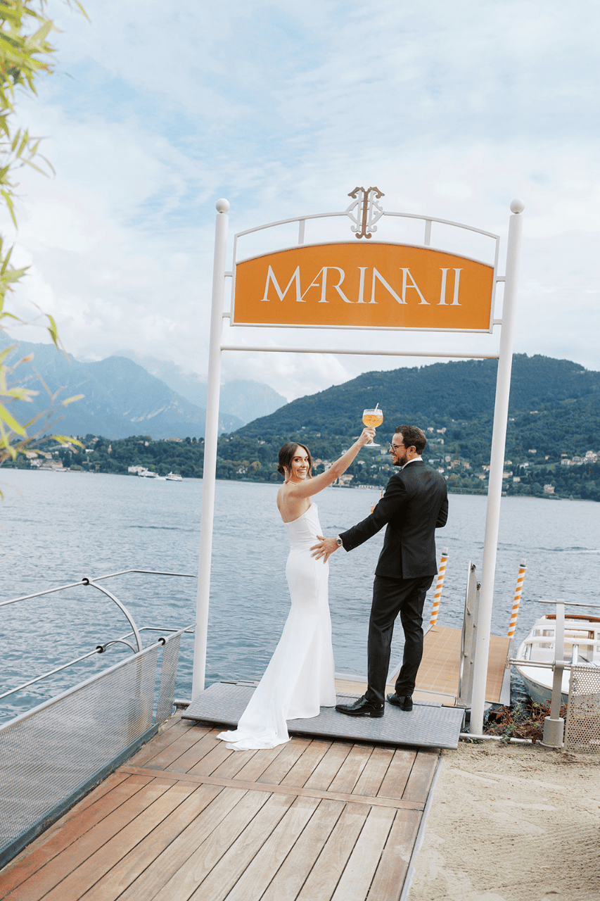 A Romantic Fall Elopement at Villa del Balbianello photo 1