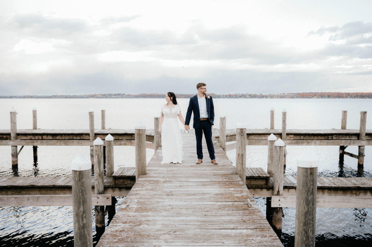 A Classic Fall Wedding at Belhurst Castle photo 2