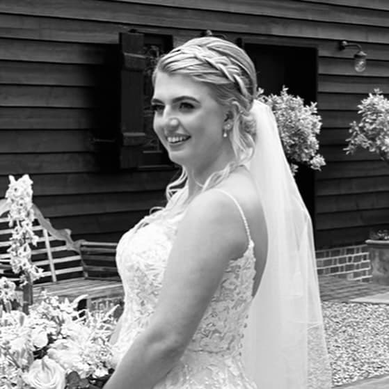 Gemma at Wedding Hair Refined portfolio 2