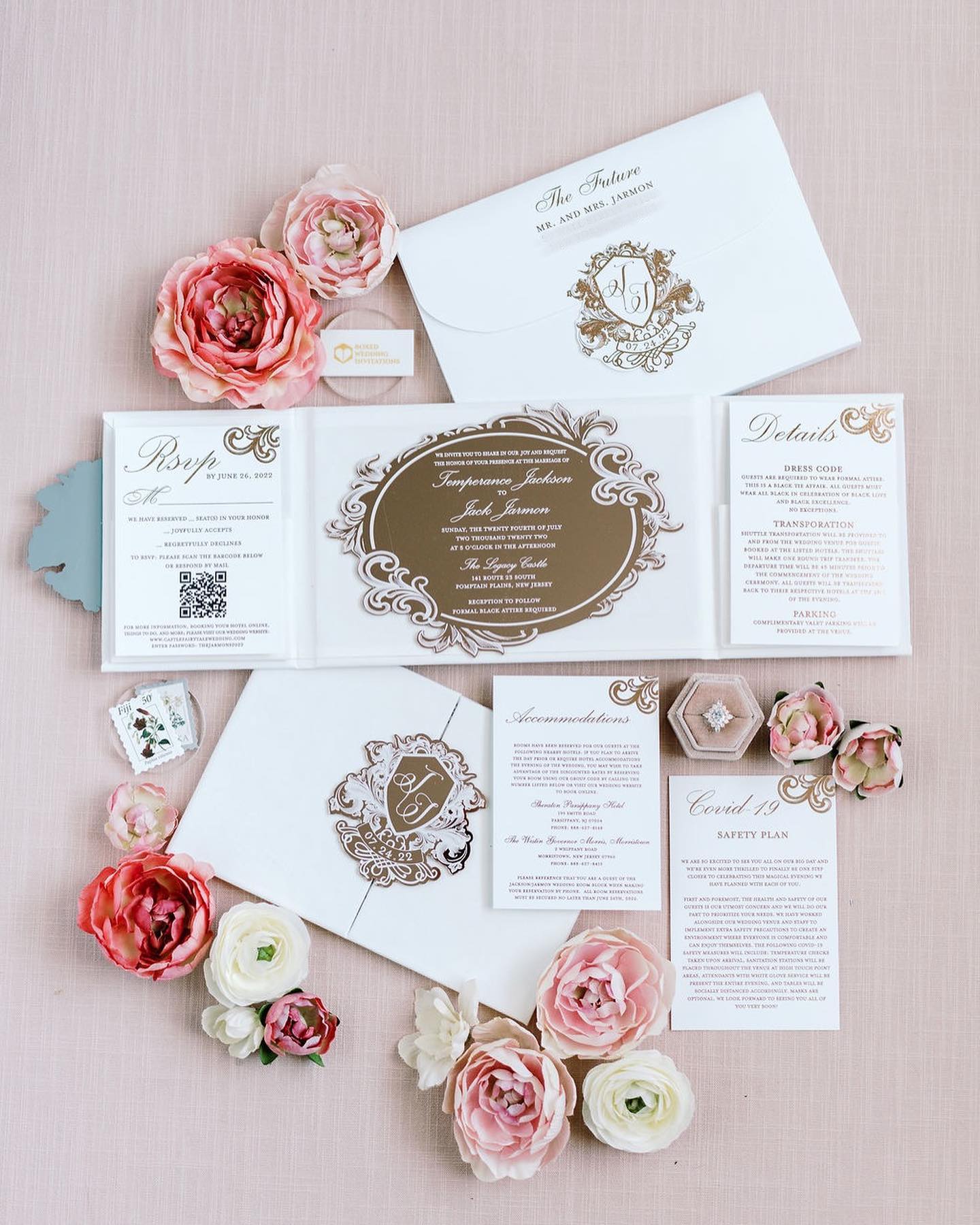 Boxed Wedding Invitations