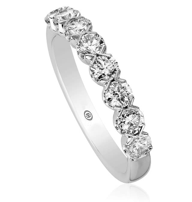 Christopher Designs round diamond band