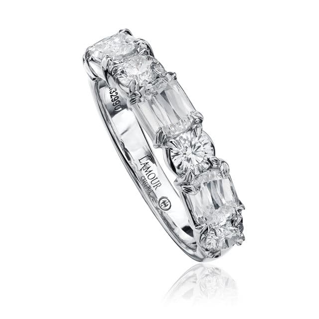 L’Amour Crisscut® Diamond Band