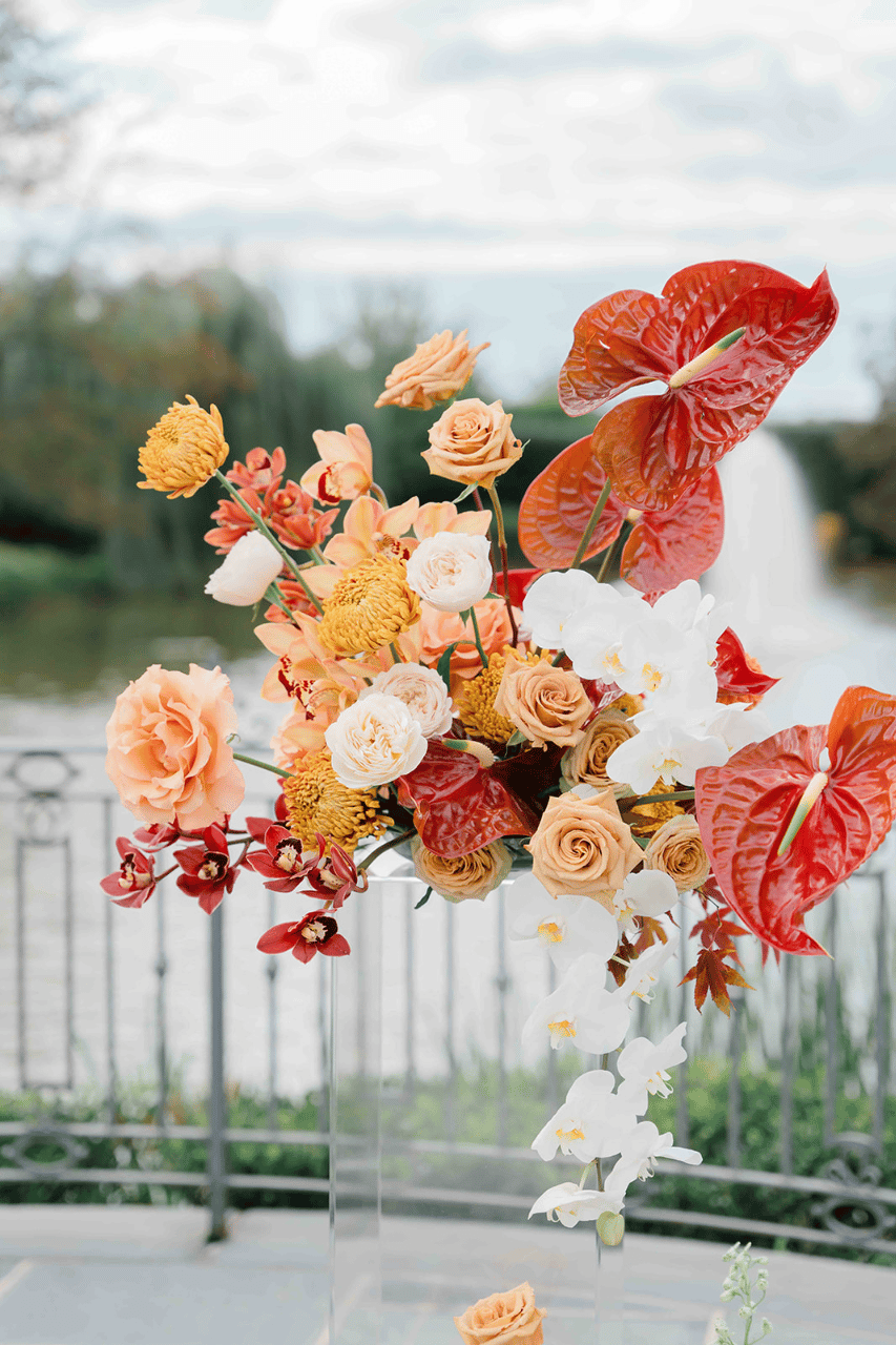 A Romantic Fall Wedding at Park Château photo 5