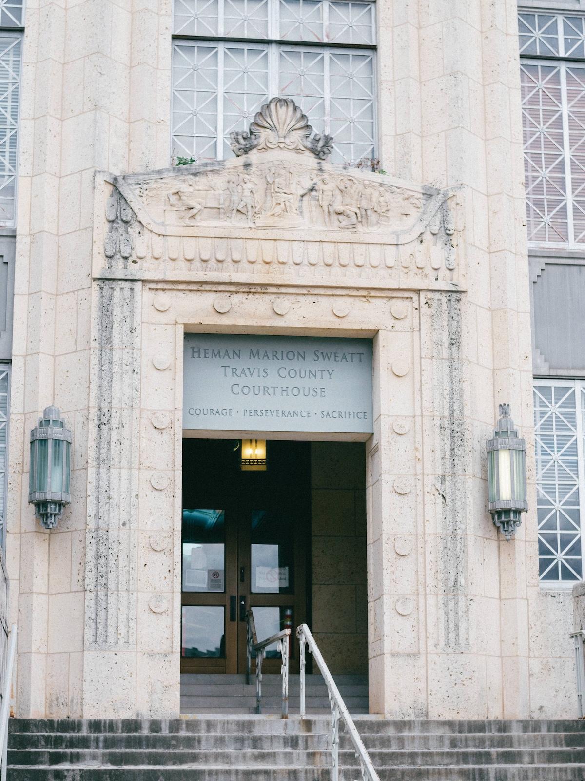 A Classic Winter Elopement at the Courthouse 62