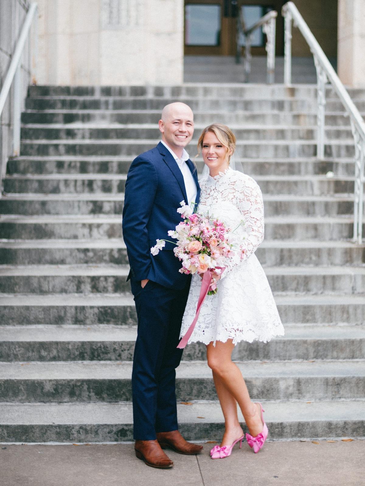 A Classic Winter Elopement at the Courthouse 24