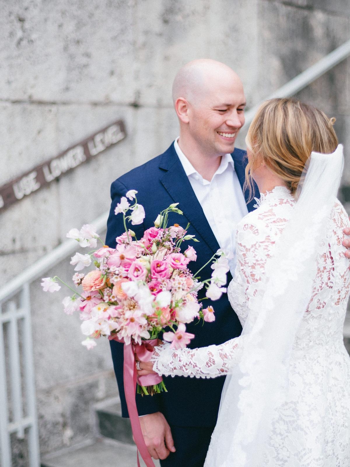 A Classic Winter Elopement at the Courthouse 45