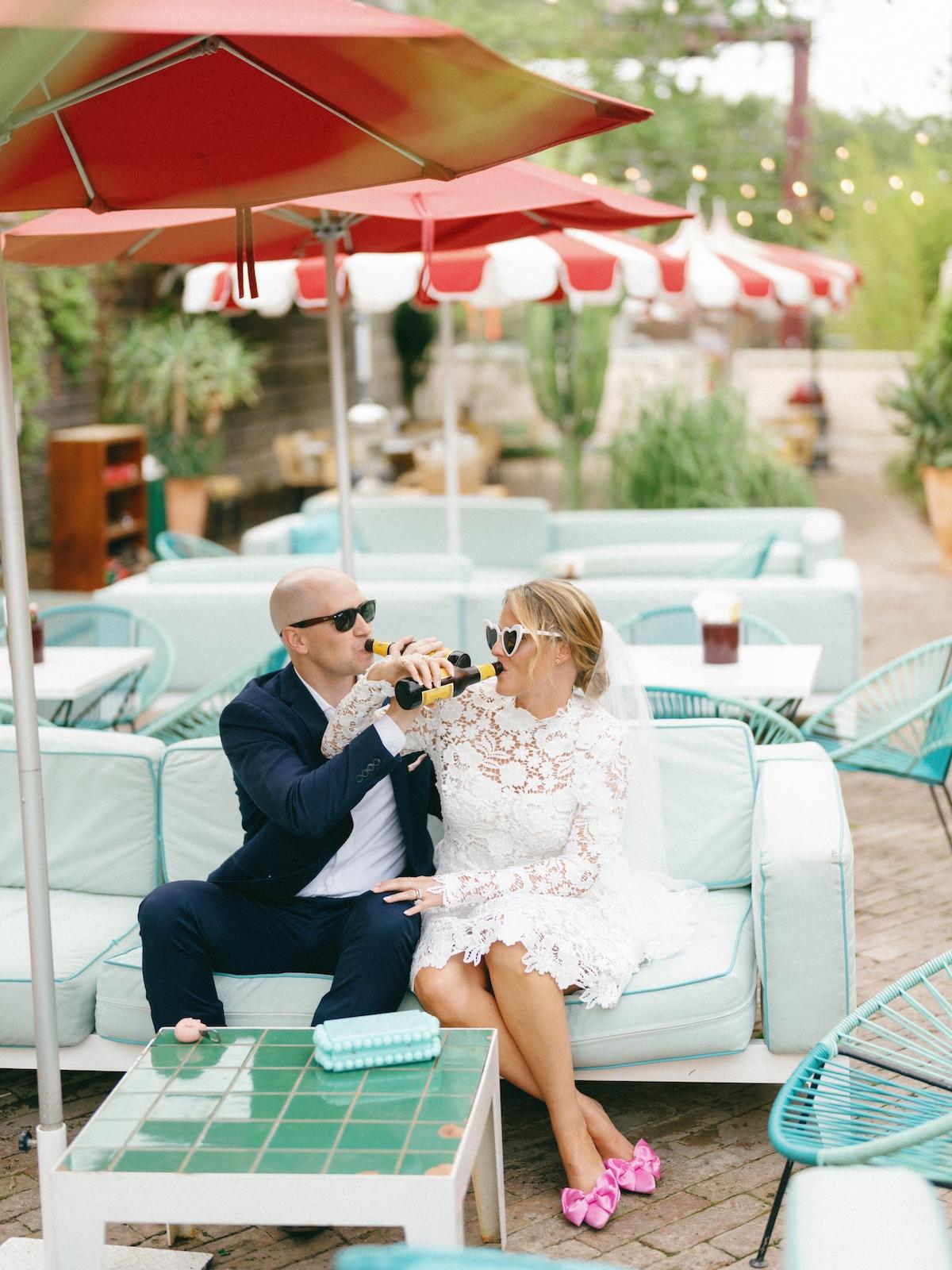 A Classic Winter Elopement at the Courthouse photo 2