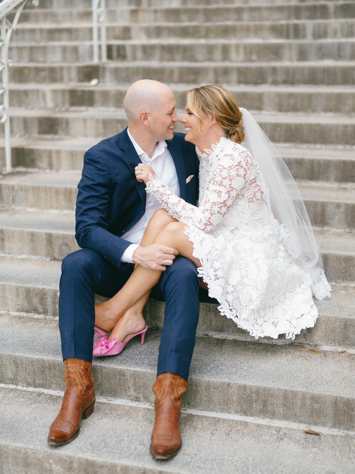 A Classic Winter Elopement at the Courthouse 59