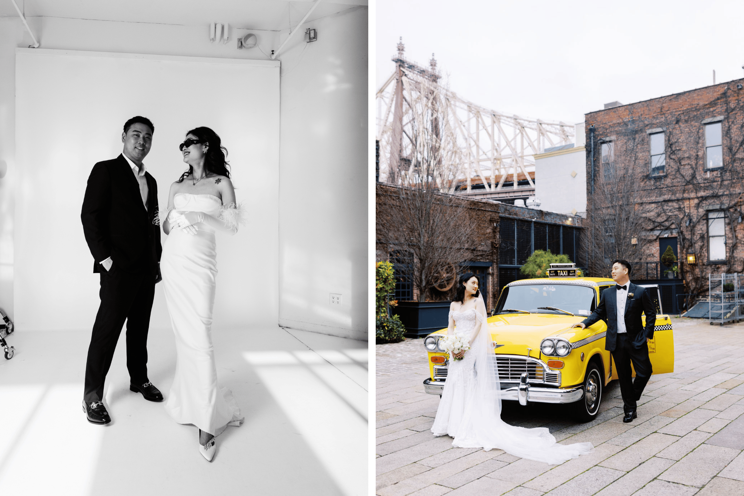 Photos by Rebecca Ou Photography, Featured in A Glamorous Winter Wedding at The Foundry