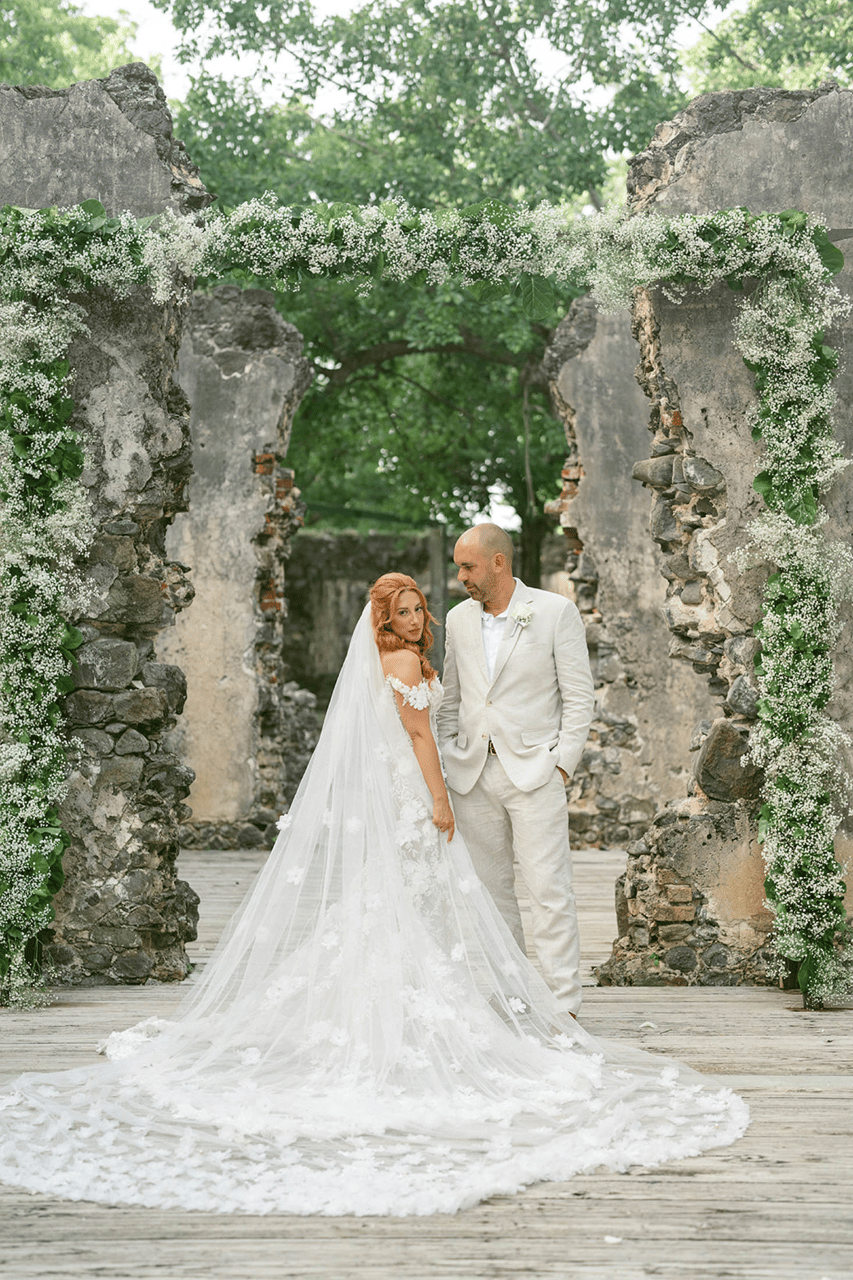 A Whimsical Summer Wedding in St. Lucia
